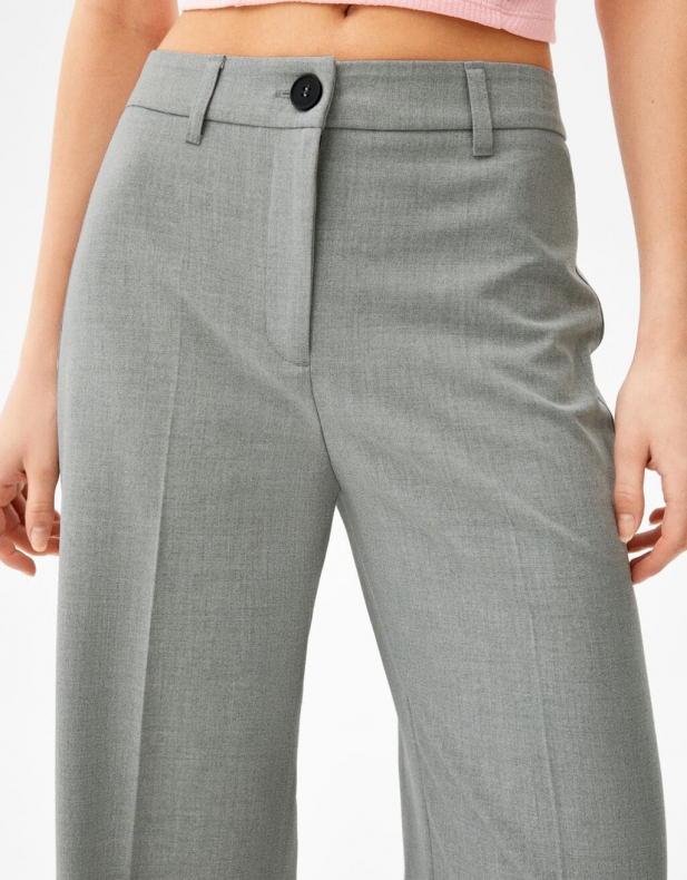 Wide-Leg-Hose mit G?rtelschlaufen