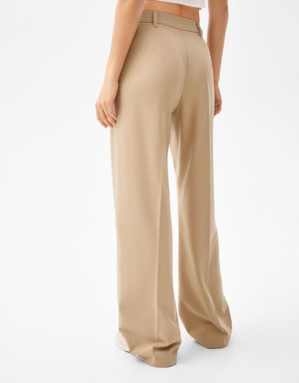 Wide-Leg-Hose mit G?rtelschlaufen