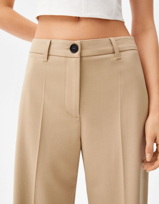 Wide-Leg-Hose mit G?rtelschlaufen