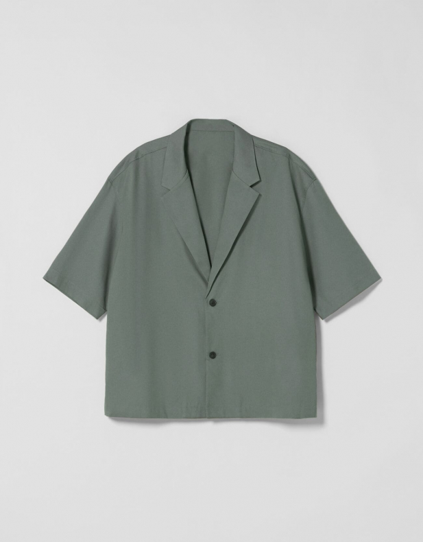 Oversize-Hemd aus Lyocell