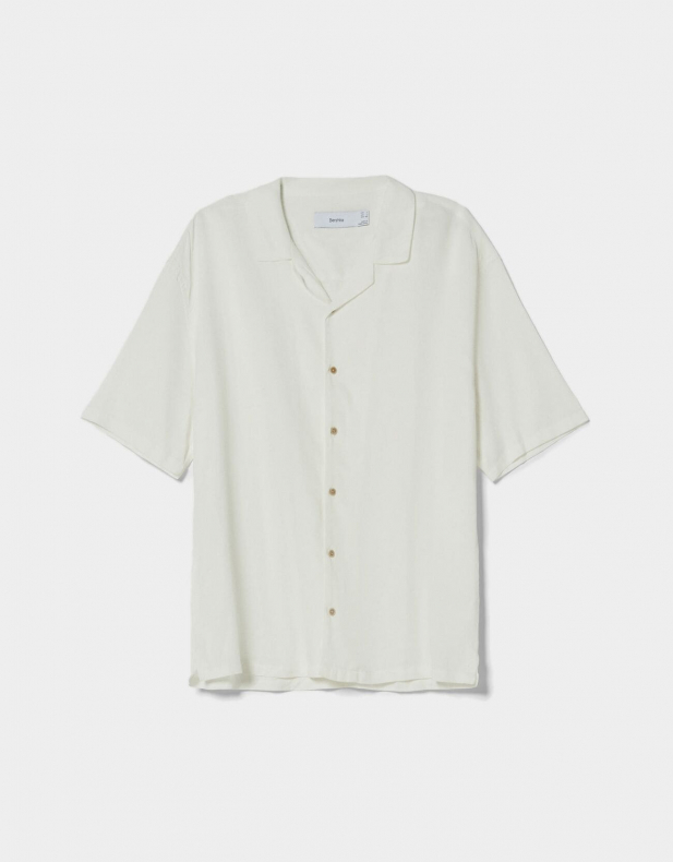 Kurzärmeliges Hemd im Relaxed Fit