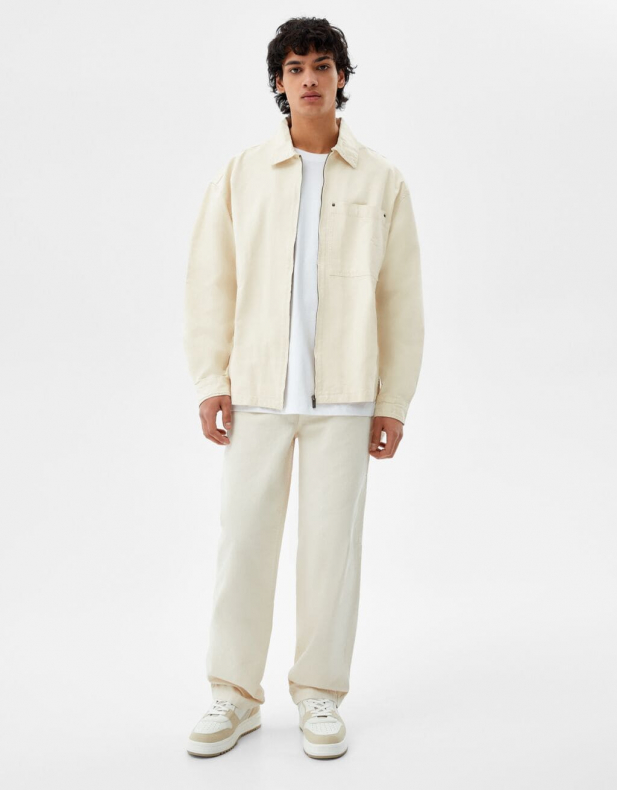 Baumwolljacke mit Rei?verschluss