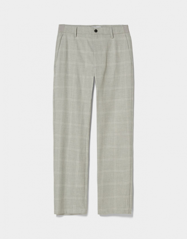 Eng geschnittene Slim-Fit-Hose mit seitlichem Gummizug