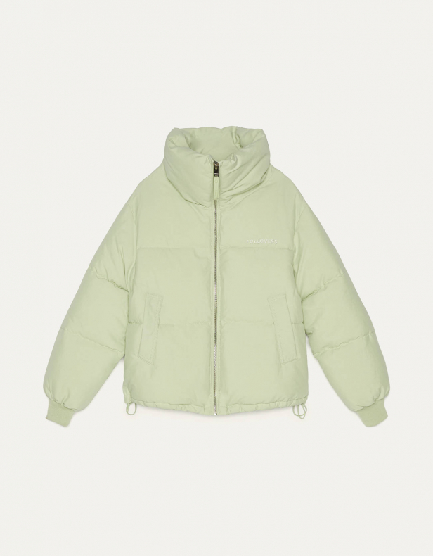 Pufferjacke aus Nylon